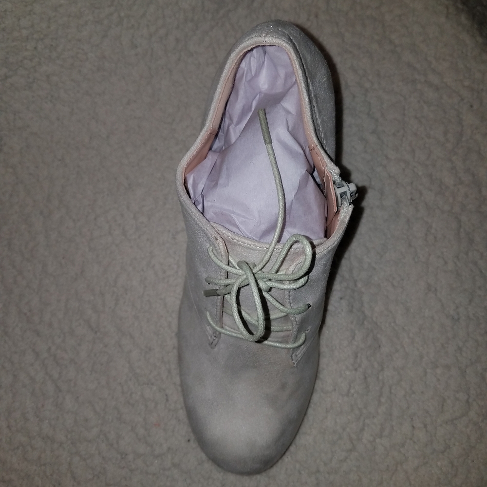 🎉HP🎉Leona Oxford High Heels (Color: Stone) - Picture 8 of 8